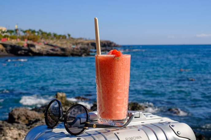 Erdbeercocktail