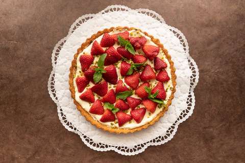 Erdbeerkuchen