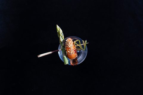 Garnelen Spargel Fingerfood