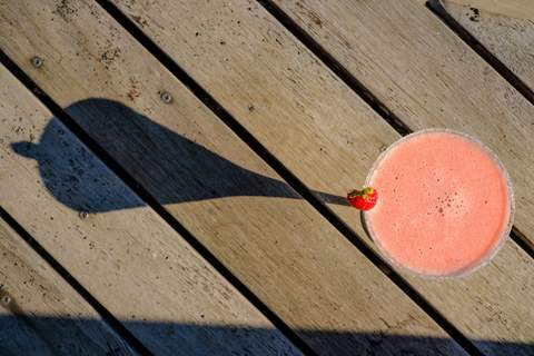 Frozen Erdbeer Daiquiri mit Schatten