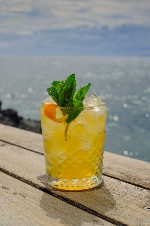 Mai Tai Cocktail Hintergrund La Gomera
